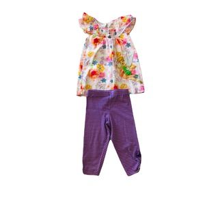 Disney Girls Tinker Bell Blouse and Pants Size 4